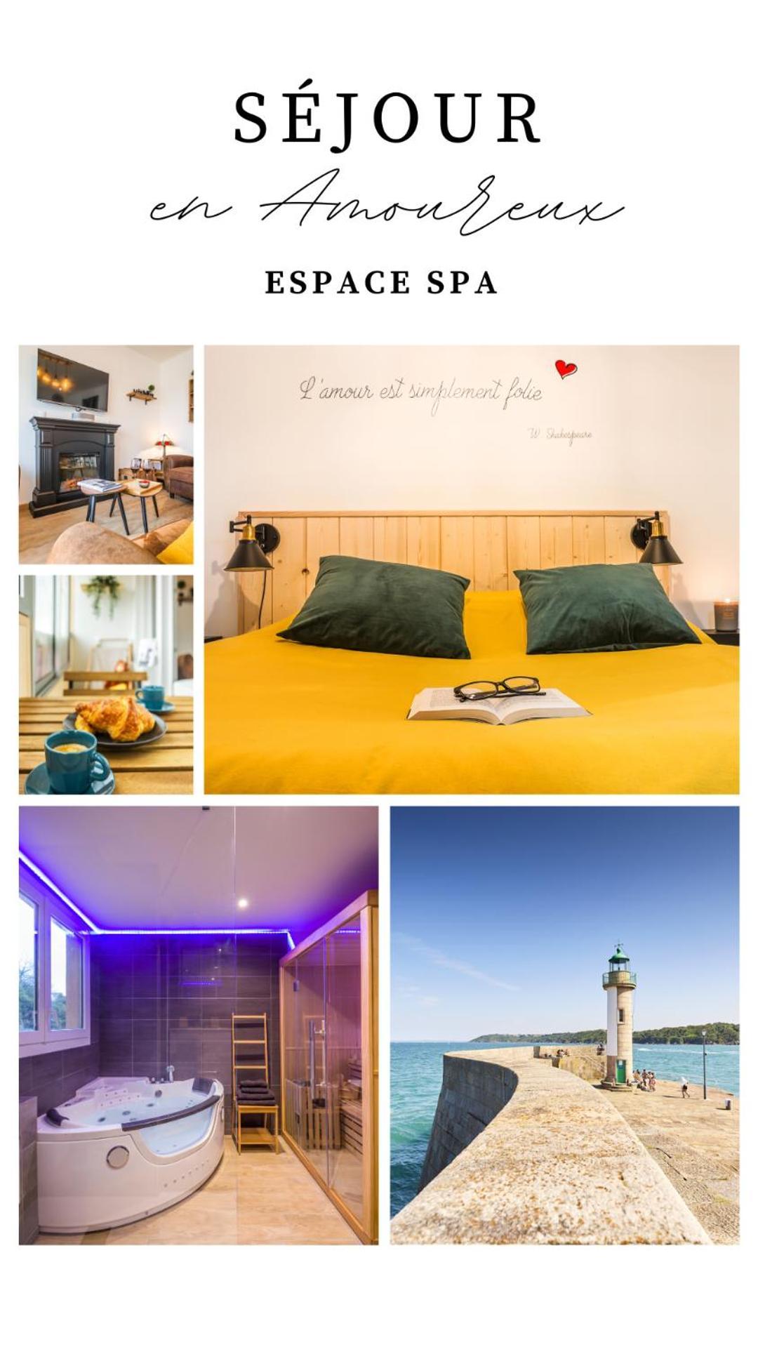 Escapade En Bord De Mer Avec Sauna Et Spa Prives Биник Экстерьер фото